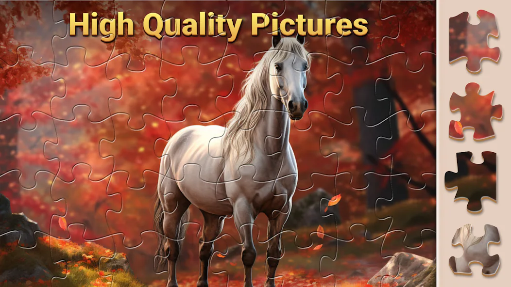Horses jigsaw puzzle collection preview