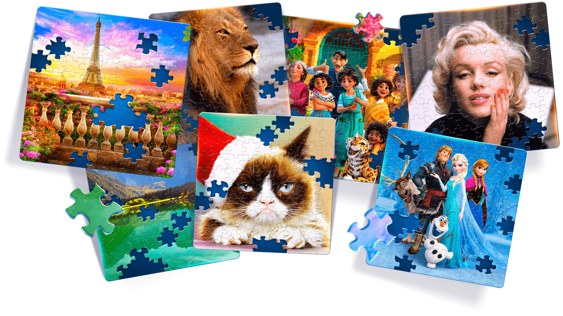  cretsiz Online Yapbozlar Magic Puzzles